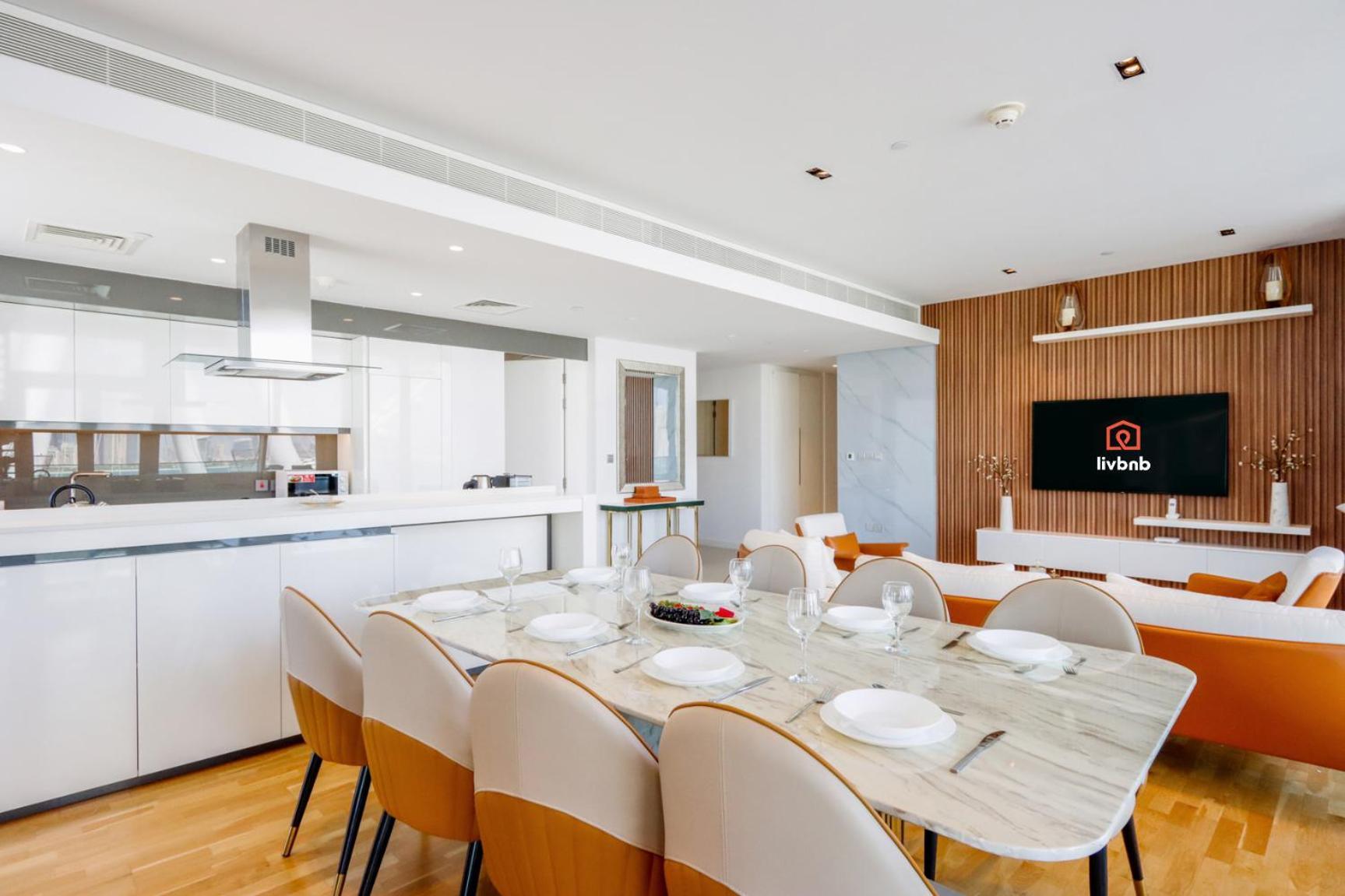 Livbnb - Alluring 3br Maid's With Sea & Ain View Apartment *