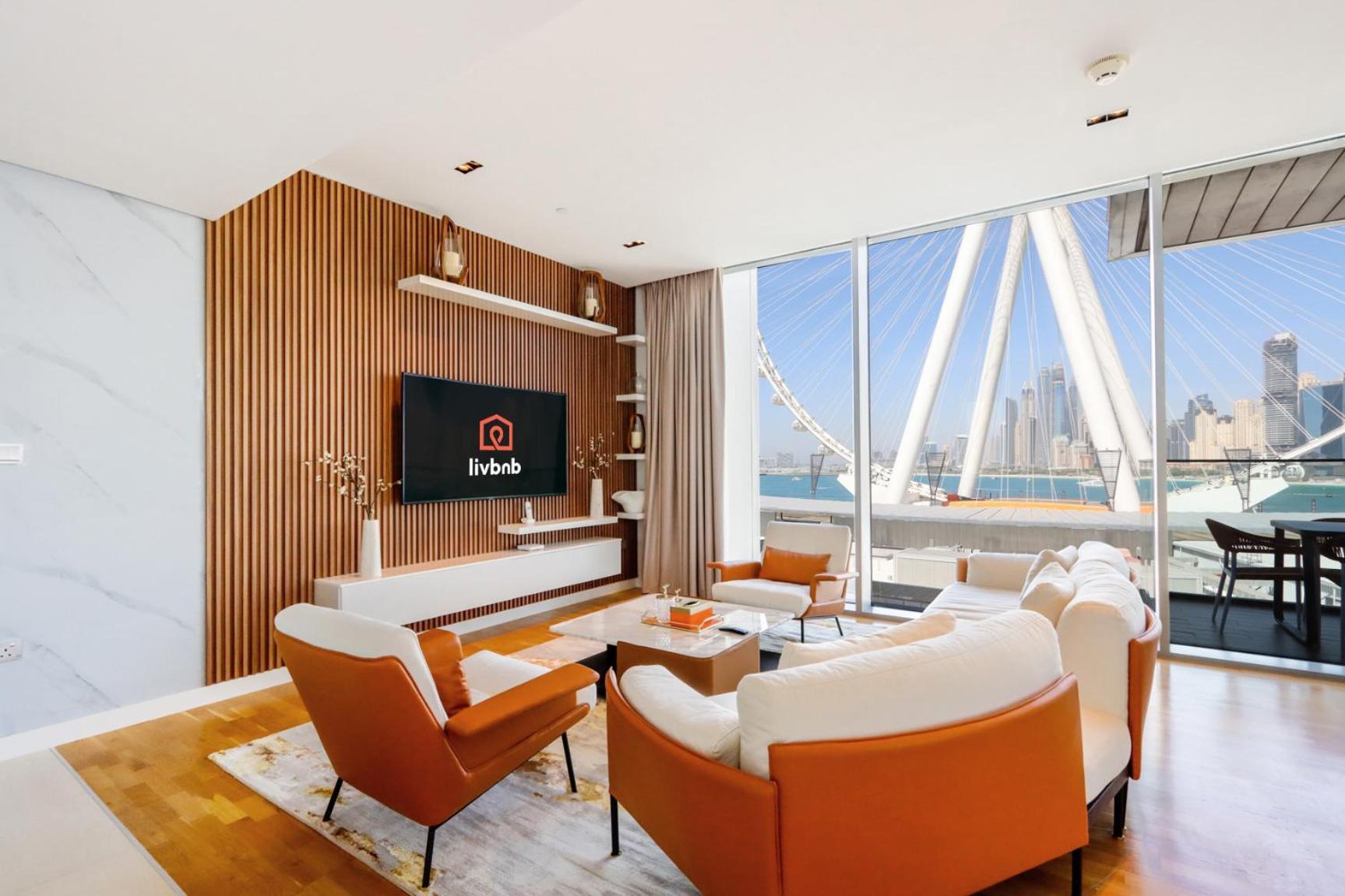 Livbnb - Alluring 3br Maid's With Sea & Ain View Dubai